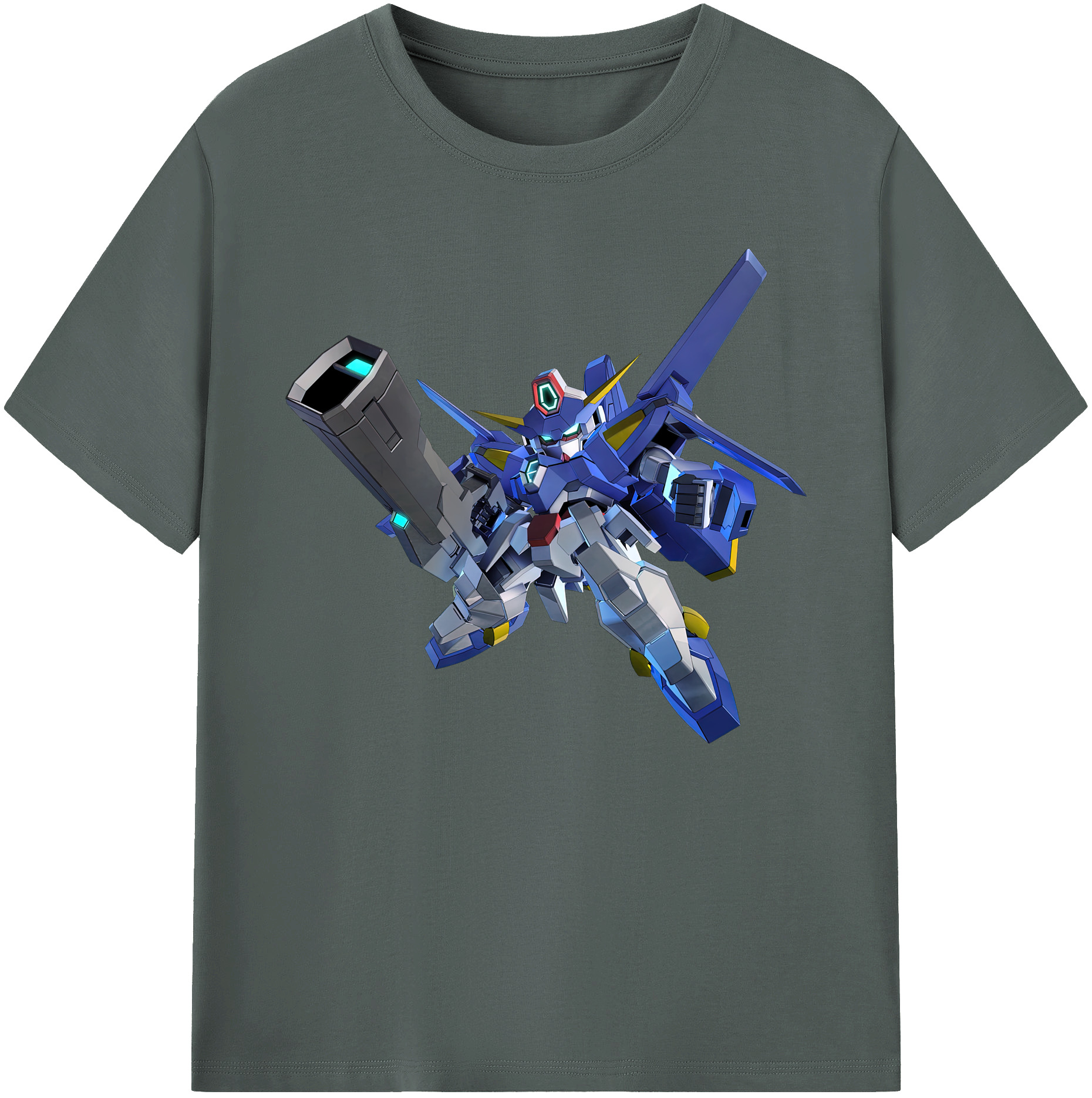 （画像用） 機動戦士ガンダム Mobile Suit Gundam 綿100％ メンズ半袖Tシャツ｜肌触りやわらか＆通気性